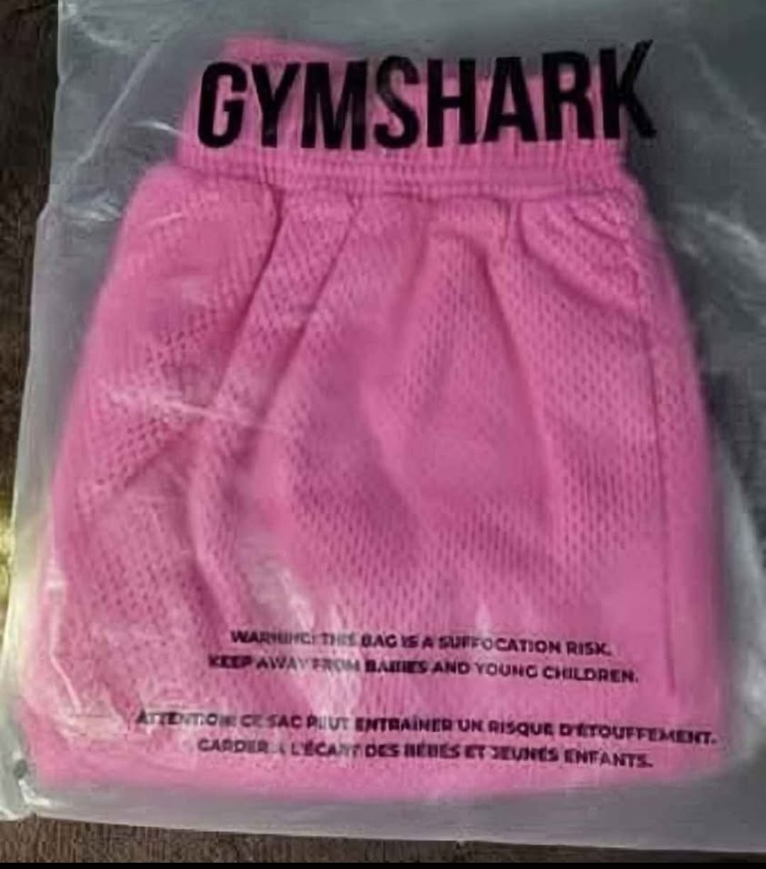 Gymshark Mesh Shorts (Size S)