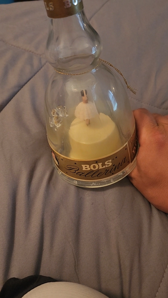 Vintage Bols Ballerina Liqueur Bottle
