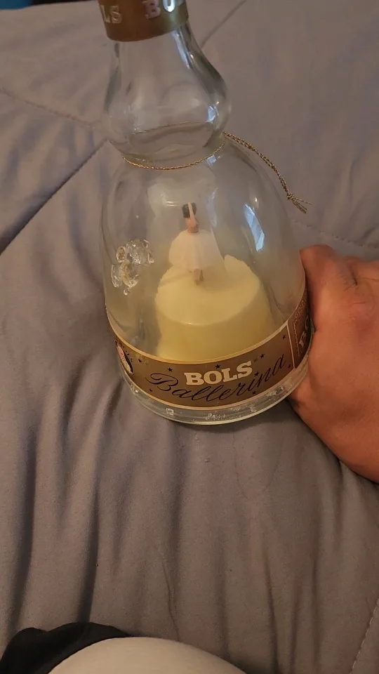 Vintage Bols Ballerina Liqueur Bottle thumbnail