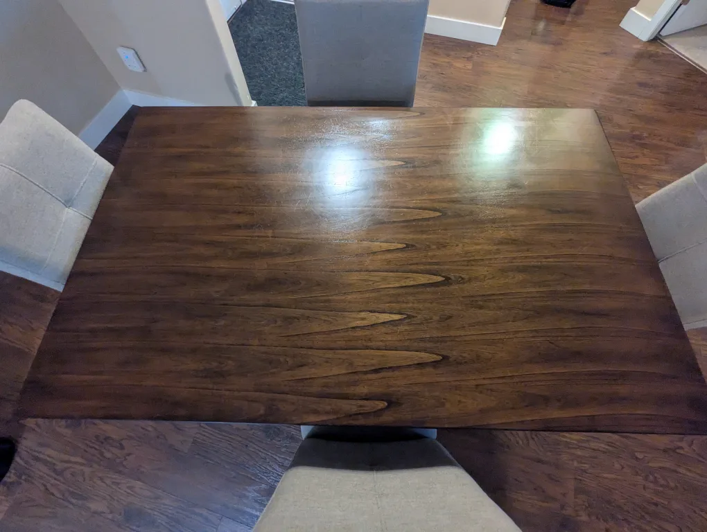 Wood Dining Table with 6 Chairs image indicator(5)