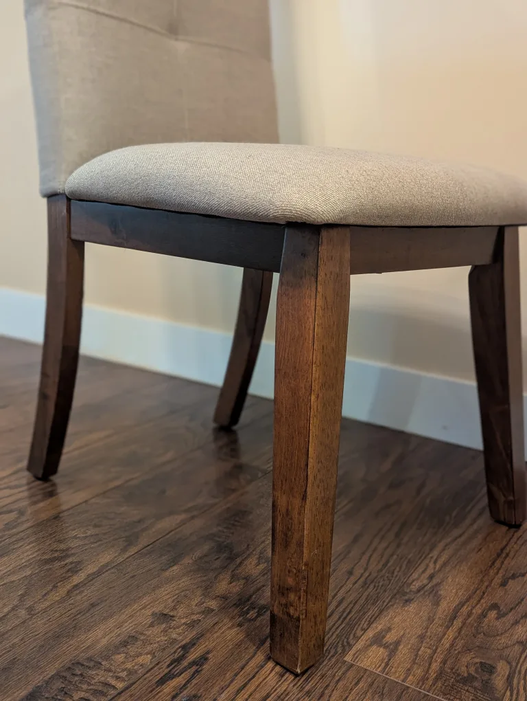 Wood Dining Table with 6 Chairs image indicator(9)