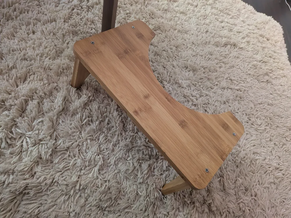 Bamboo toilet stool/squatty potty image indicator(2)