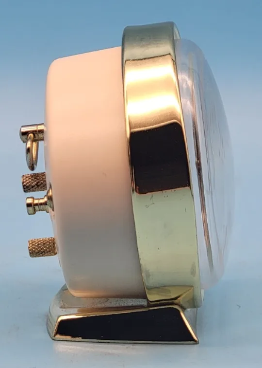 🥳VGC🤩 Westclox BABY BEN ALARM CLOCK 3.25" Wind-up image indicator(4)