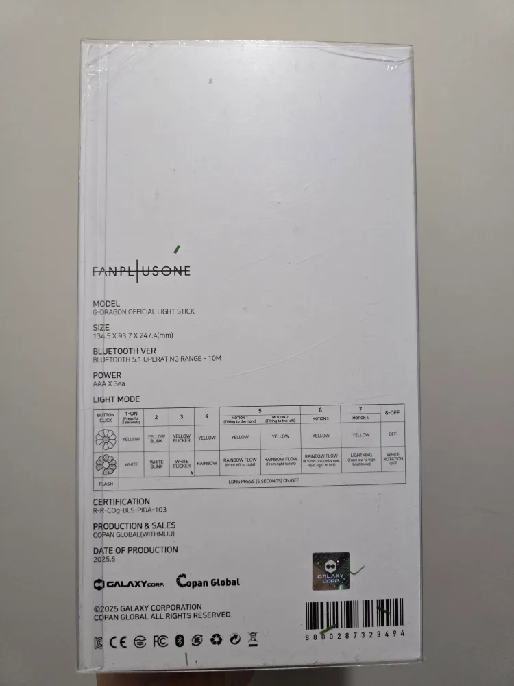 G-dragon Daisy Lightstick image indicator(2)