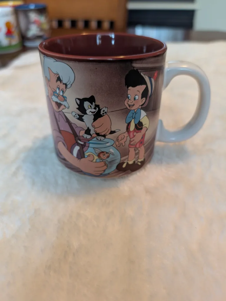 Disney Pinocchio Mug - Made in Japan vintage thumbnail