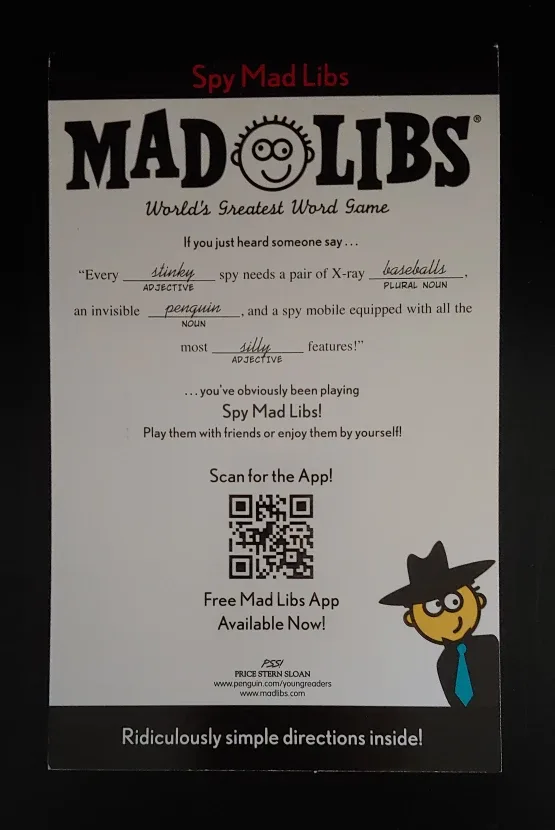 Lootcrate Spy Mad Libs image indicator(2)