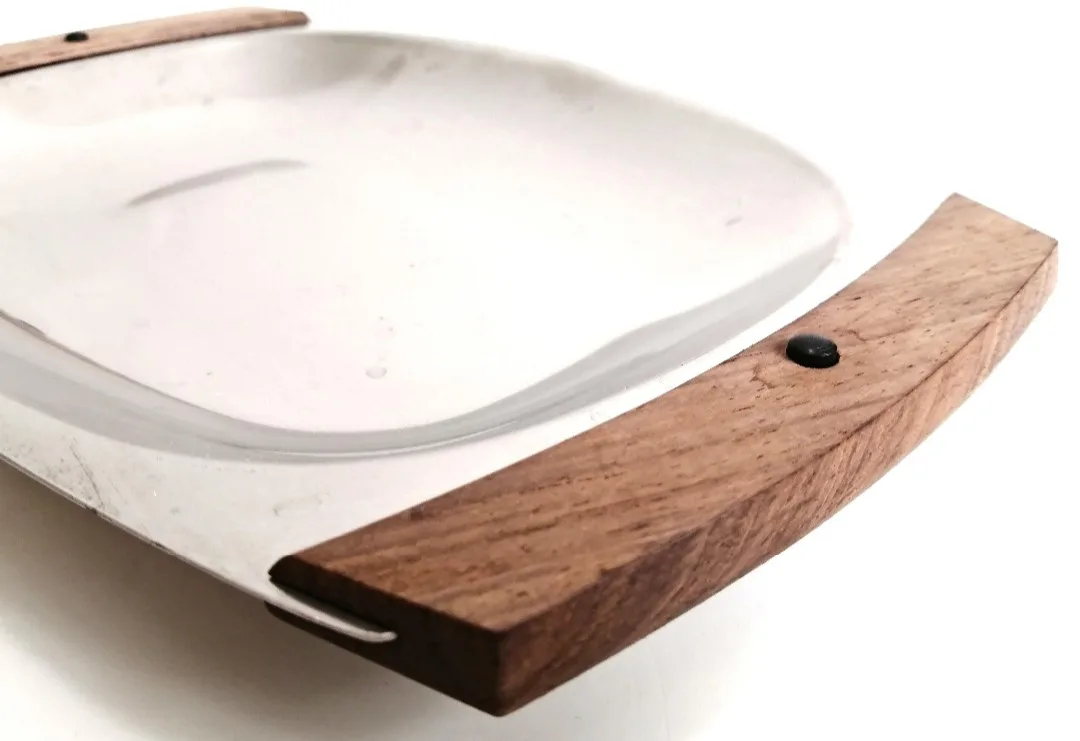 Gense Stainless Steel Shallow Dish ~ Made in Sweden image indicator(2)