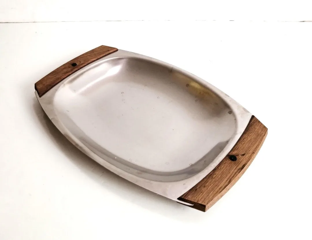 Gense Stainless Steel Shallow Dish ~ Made in Sweden image indicator(3)