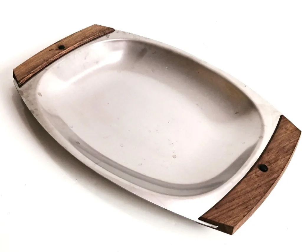 Gense Stainless Steel Shallow Dish ~ Made in Sweden image indicator(4)