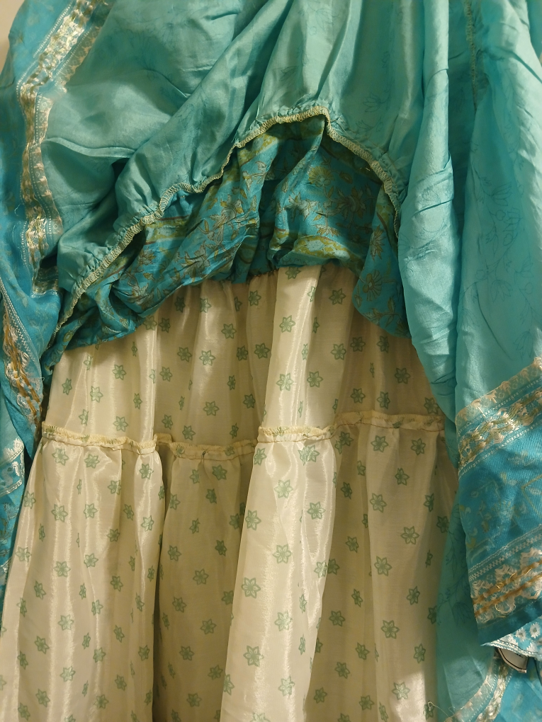 Boho Strapless Dress - Teal - photo 2