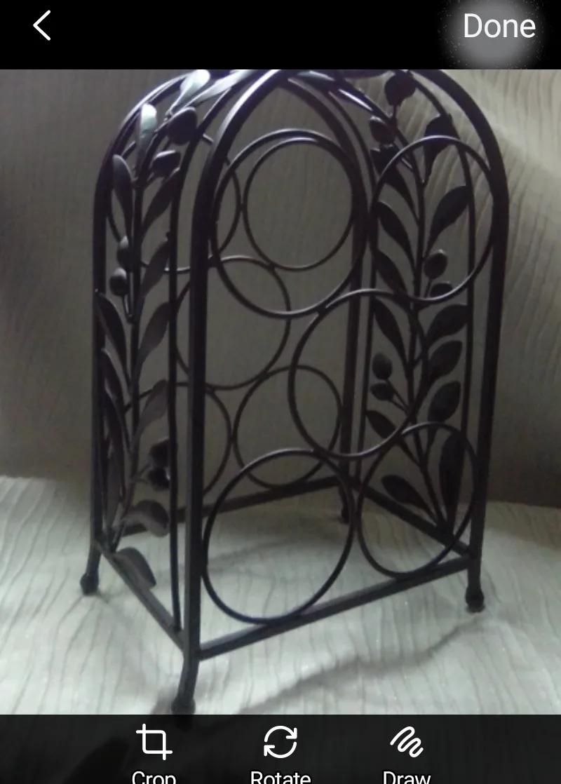 Metal Wine Rack - Decorative image indicator(5)