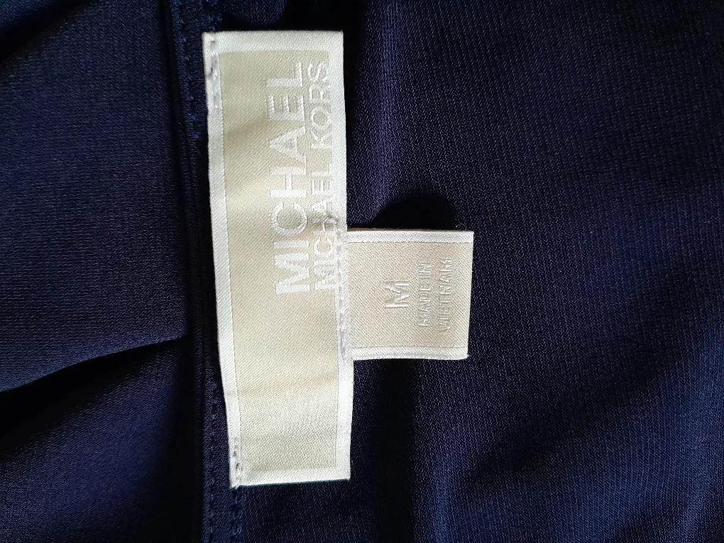 Michael Kors Navy Blue Dress - Size M image indicator(2)