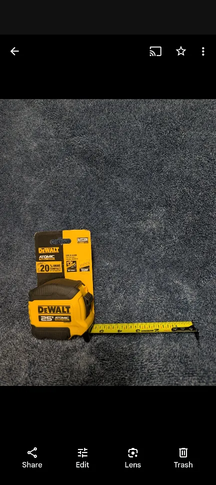 DeWalt Atomic 25' Tape Measure - New image indicator(2)