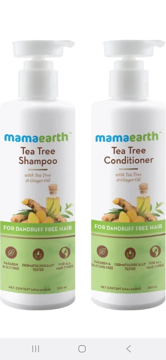 Mamaearth Tea Tree Shampoo & Conditioner Set thumbnail