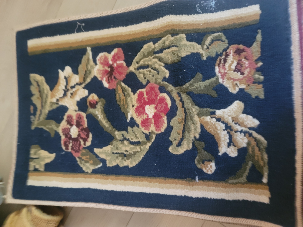 Assorted Floral Patterned Rugs