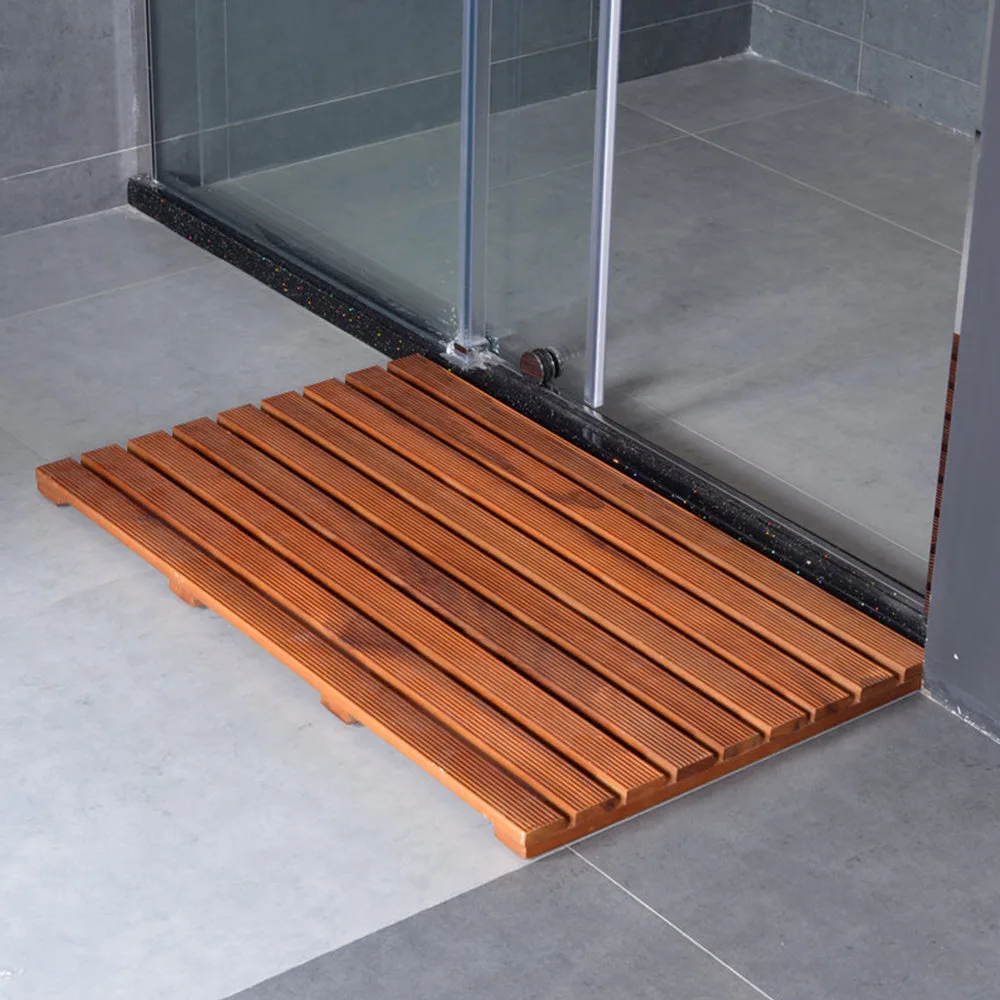 Wooden Bath Mat 31.5" x 19" thumbnail