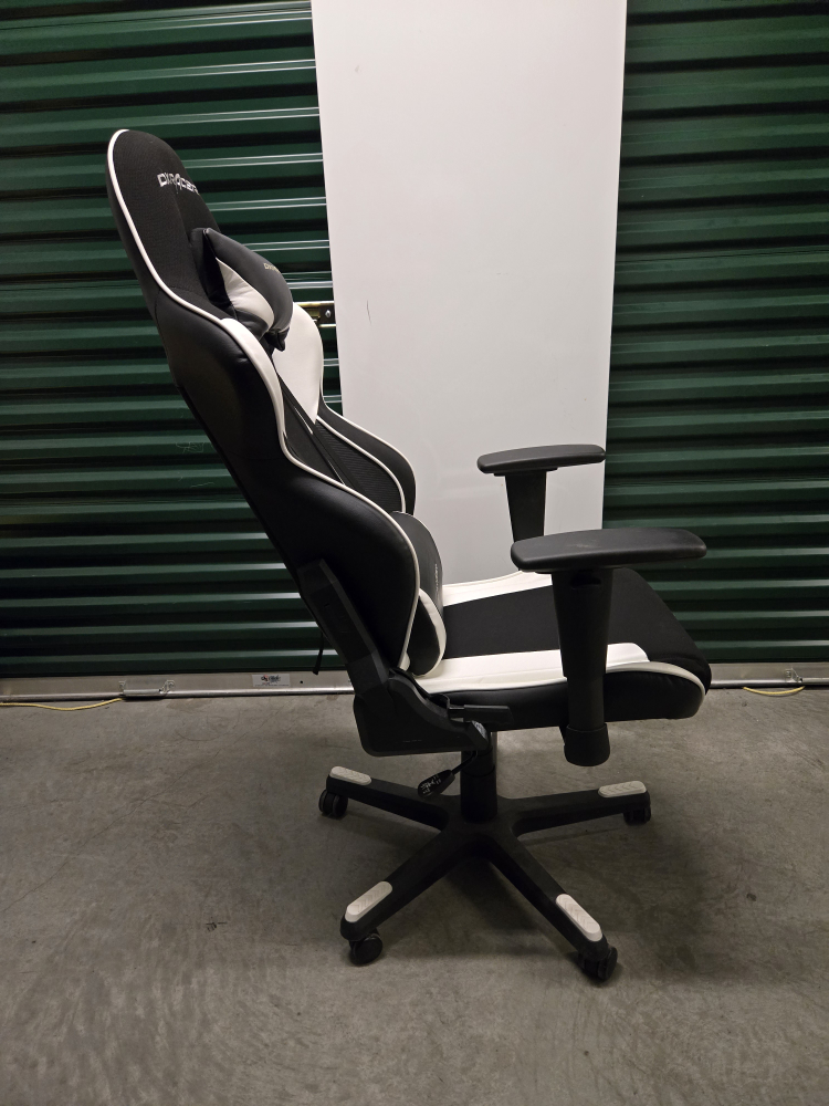 DXRacer Gaming Chair - Black and White - photo 2