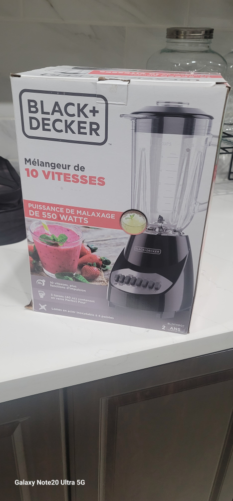 Black+Decker 10-Speed Blender - New in Box!