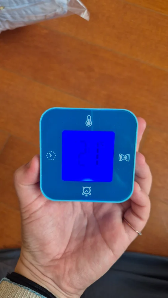 ❗️GOTTA GO❗️IKEA LÖTTORP Blue Digital Alarm Clock image indicator(2)