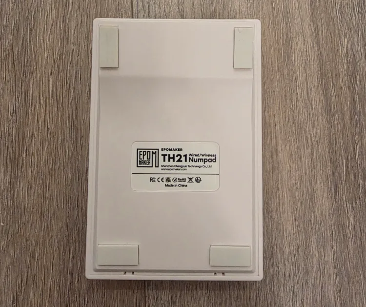 Epomaker TH21 Wired/Wireless Numpad - Cream image indicator(3)