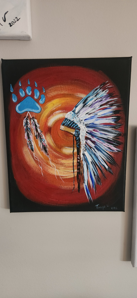 Indigenous Art Canvas Painting