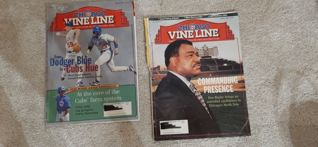 Chicago Vine Line Magazines - Cubs Baseball