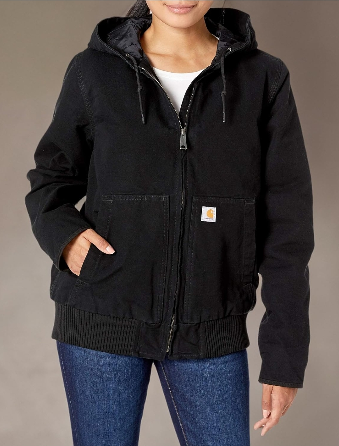 Carhartt Women's Active Duck Jacket WJ130 (Size M) - photo 2