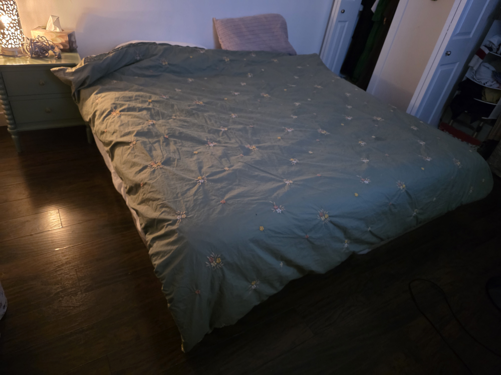 California size mattress and box spring