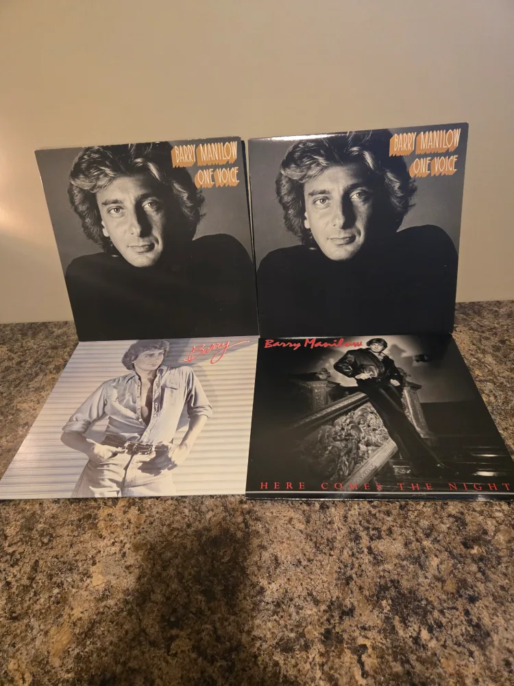 Barry Manilow Vinyl Records - One Voice, Here Comes The Night thumbnail