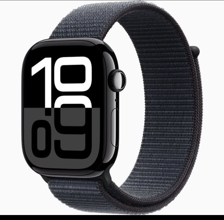 Apple Watch Series 10 GPS 46mm Jet Black Aluminium Case