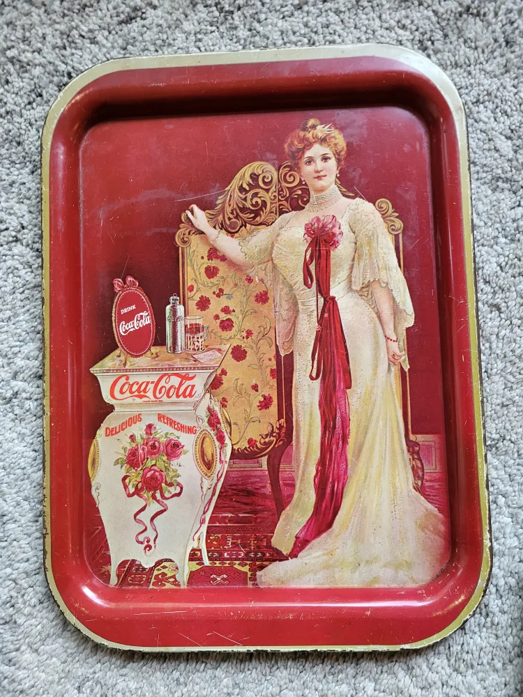 Vintage Coca-Cola Serving Tray thumbnail