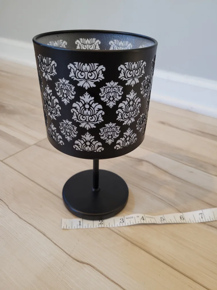 Partylite Black Metal Damask Candle Holder image indicator(6)