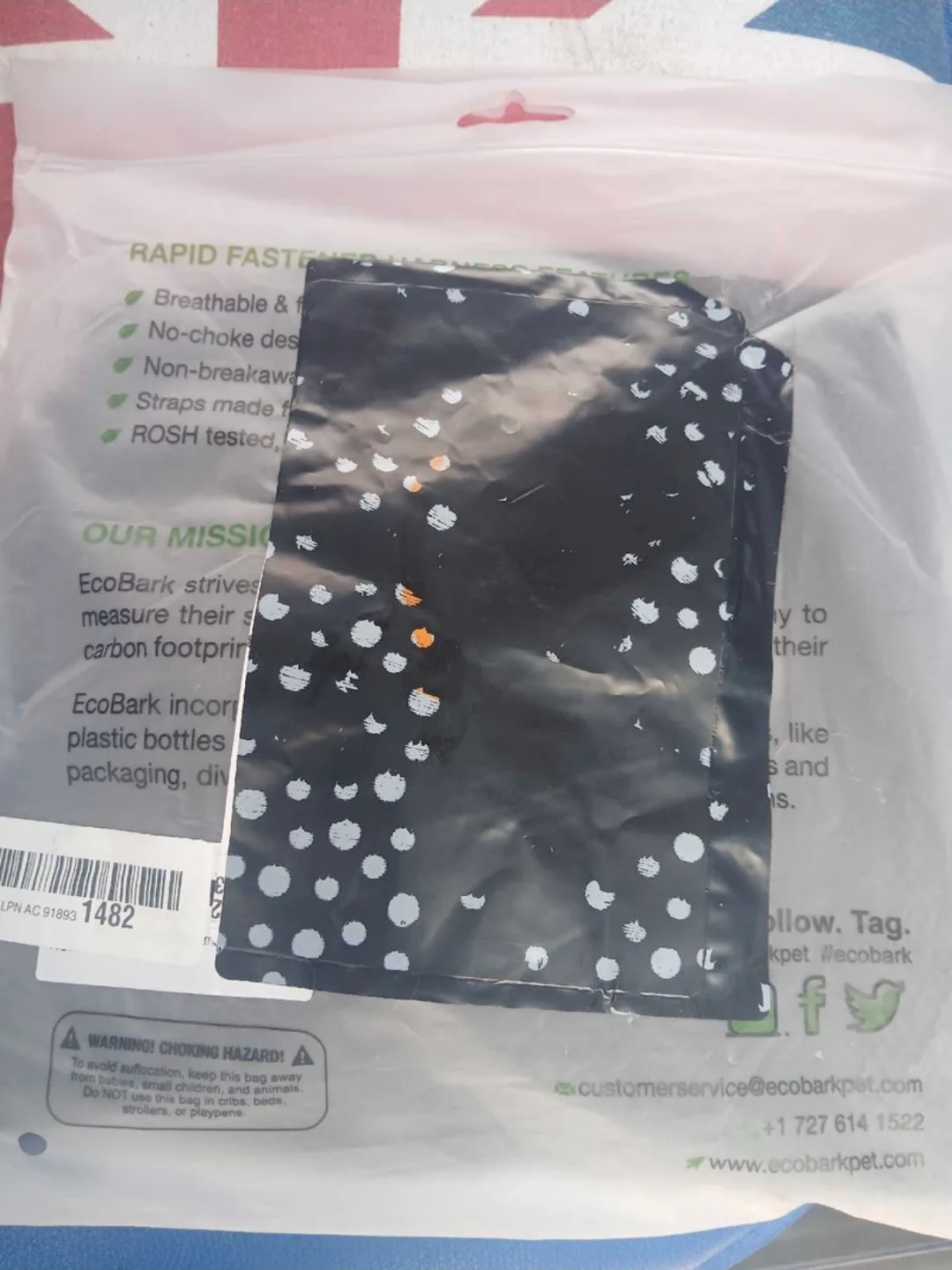 EcoBark Rapid Fastener Harness XL Black image indicator(2)