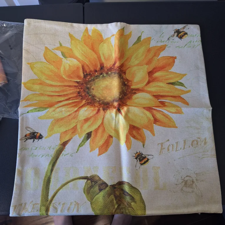 Floral Print Decorative Pillow Cover image indicator(6)