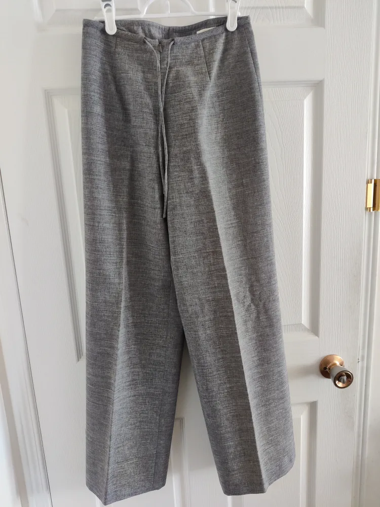 Michel Renée Grey Pants - Size 38 thumbnail