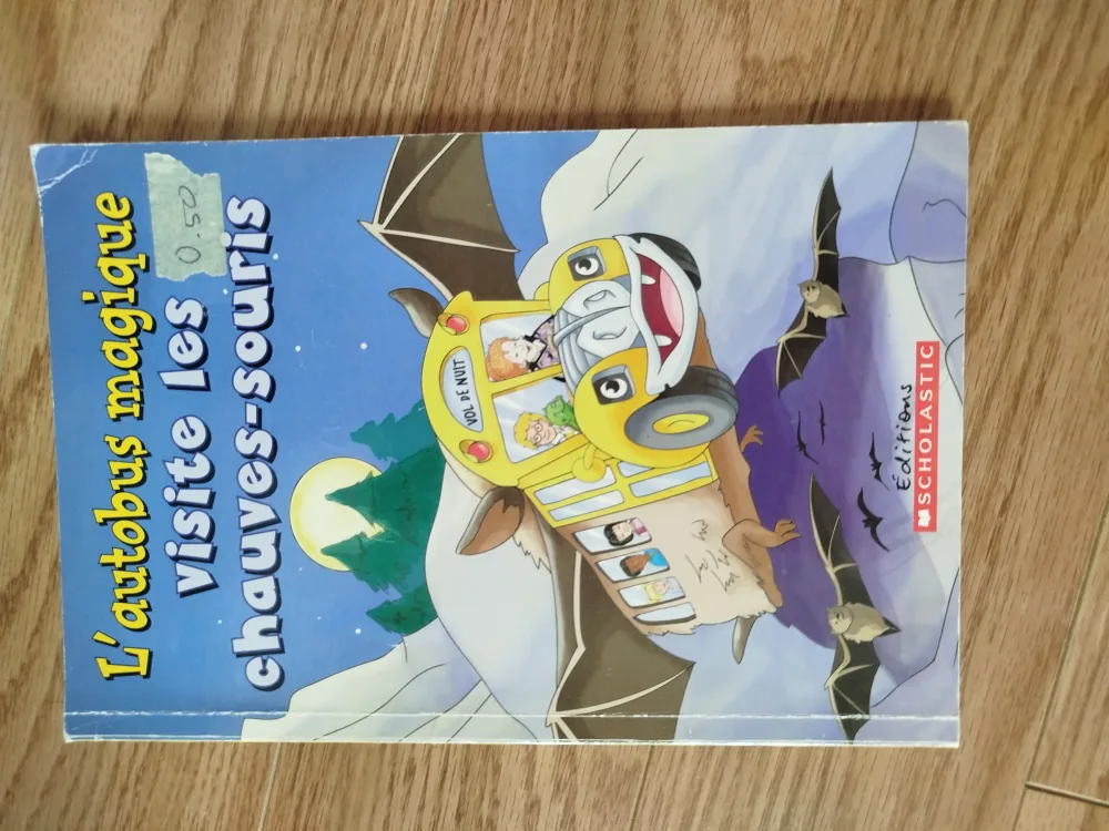 L'autobus magique visite les chauves-souris Book thumbnail
