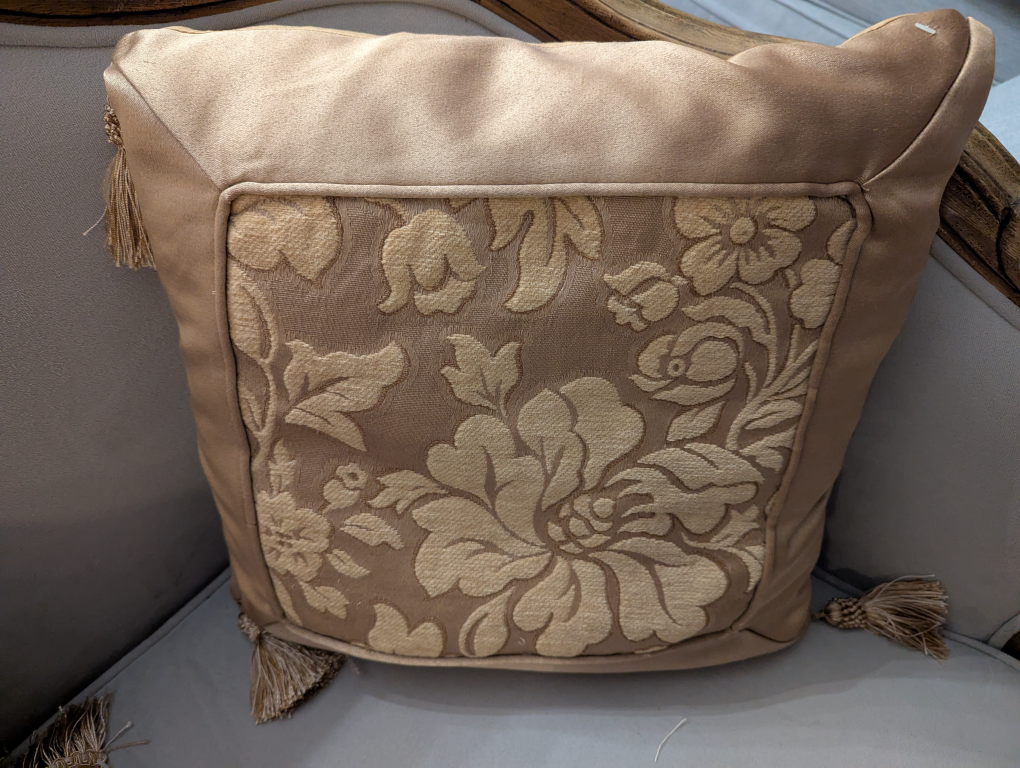 Decorative Floral Throw Pillows - Set of Two - photo 3