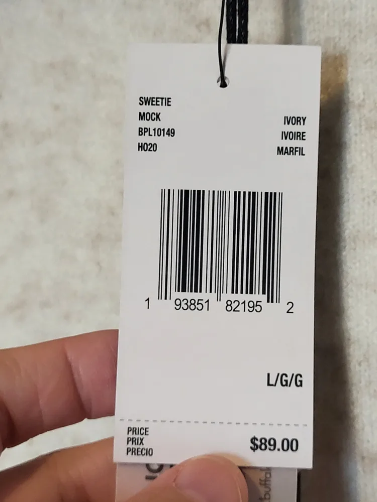 Buffalo David Bitton Ivory Shirt Size: Large image indicator(6)