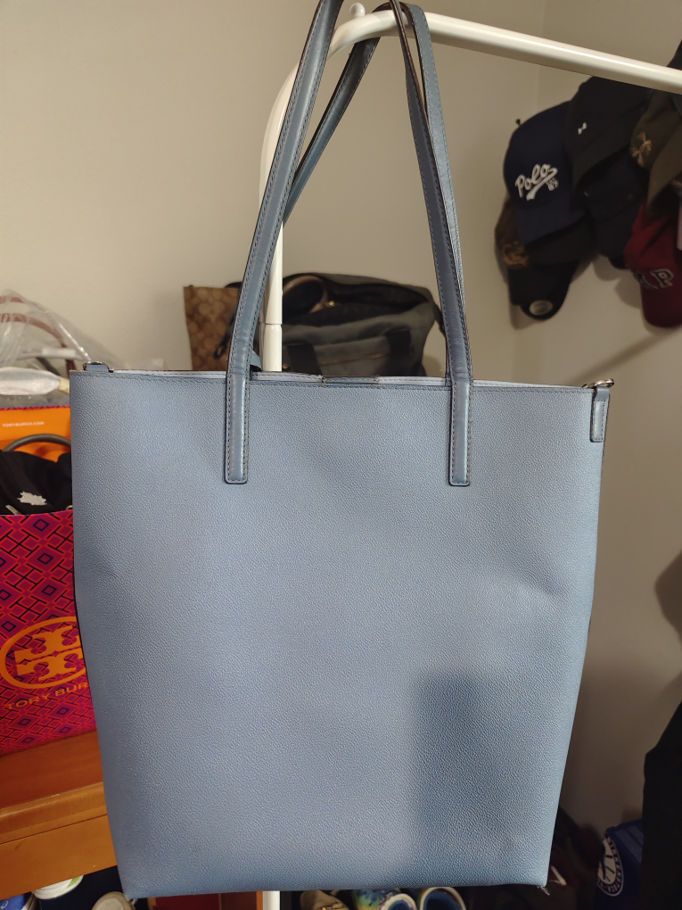 Michael Kors Blue Leather Tote Bag - photo 2