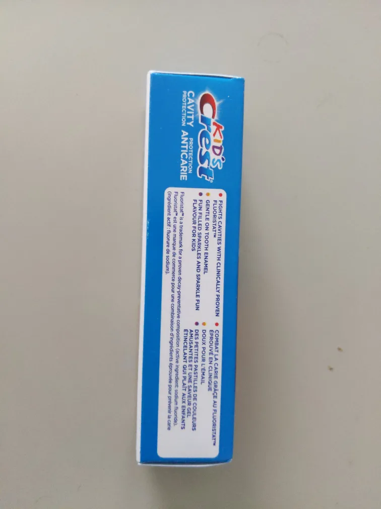 Kid's Crest Cavity Protection Anticavity Toothpaste image indicator(4)