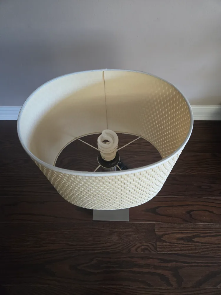 Table Lamp with Oval Shade image indicator(4)