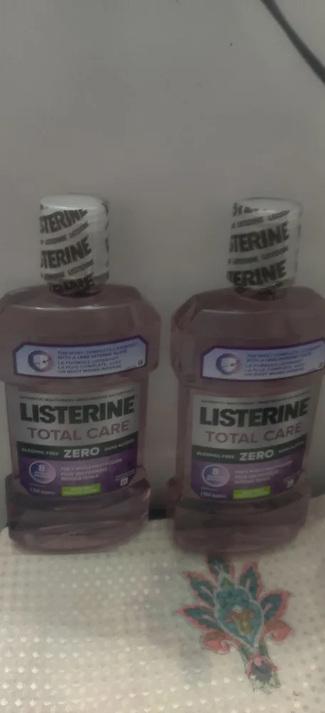 Listerine Total Care Zero Mouthwash - Mild Mint x 2 thumbnail