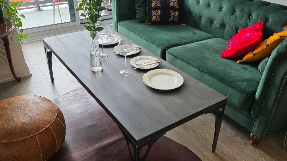 Dark Wood Coffee Table thumbnail