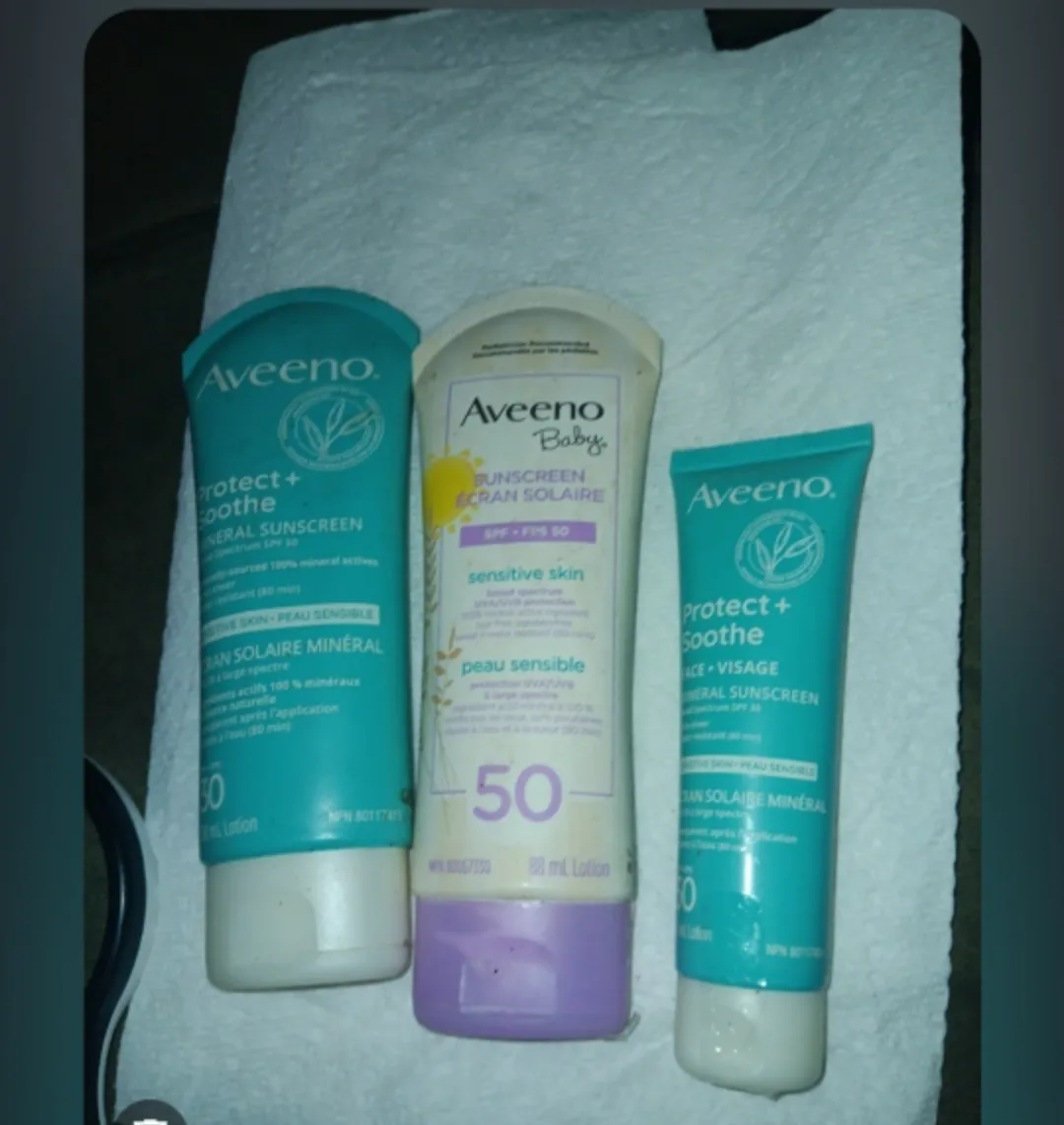 Aveeno Sunscreen Lotions thumbnail