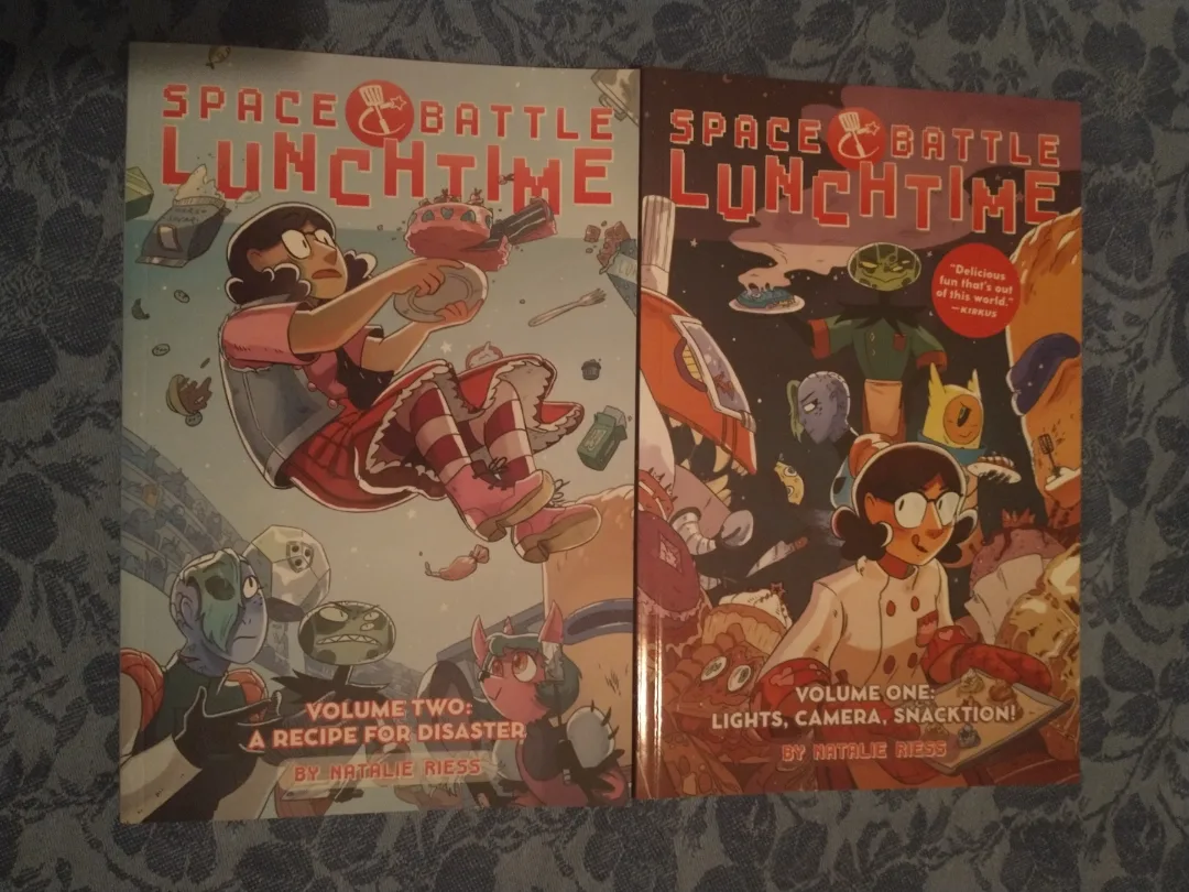 Space Battle Lunchtime comic books volumes 1 & 2 thumbnail