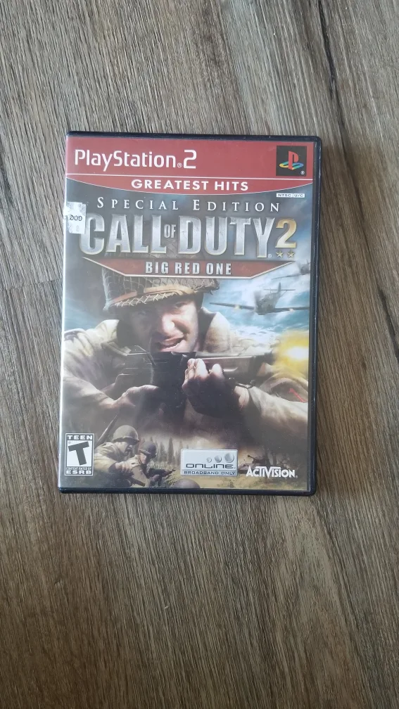 Call of Duty 2 Big Red One PS2 Game thumbnail