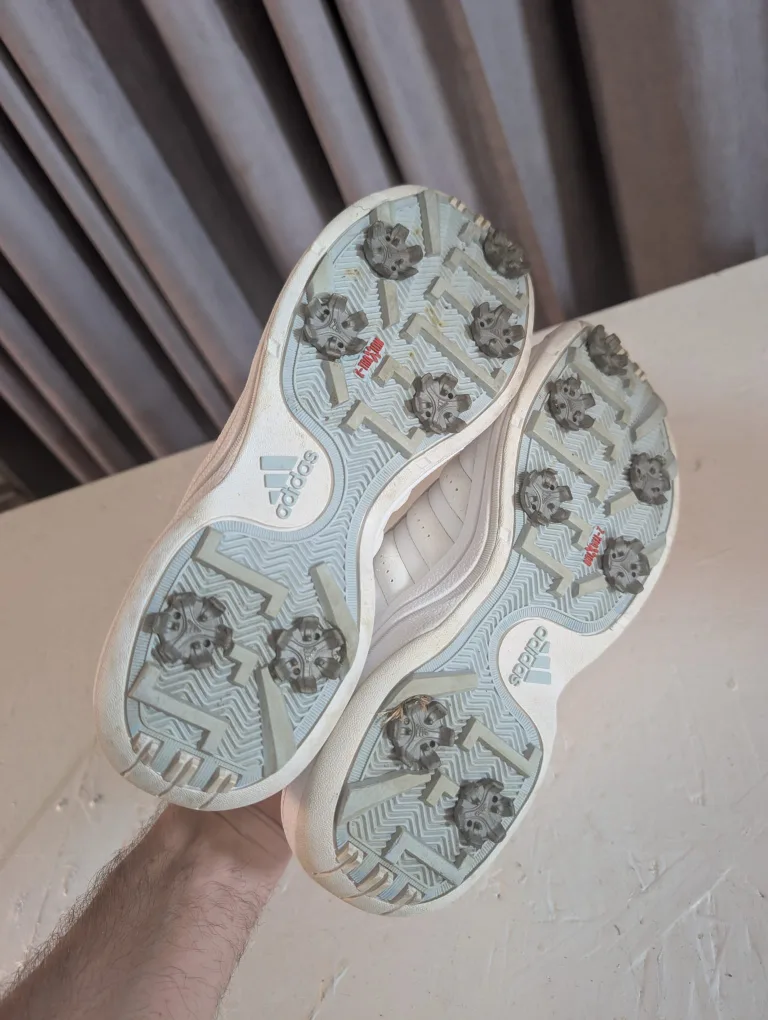 Adidas White Golf Shoes -women's 9.5 image indicator(5)