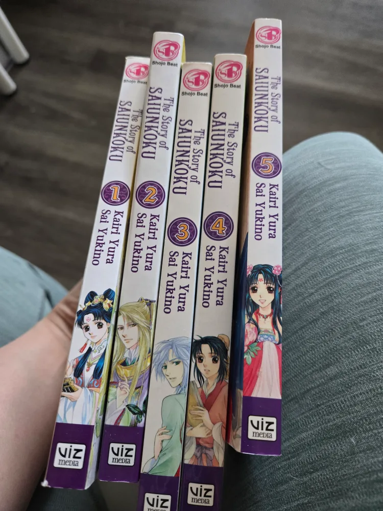 The Story of Saiunkoku Manga Set (Volumes 1-5) image indicator(3)
