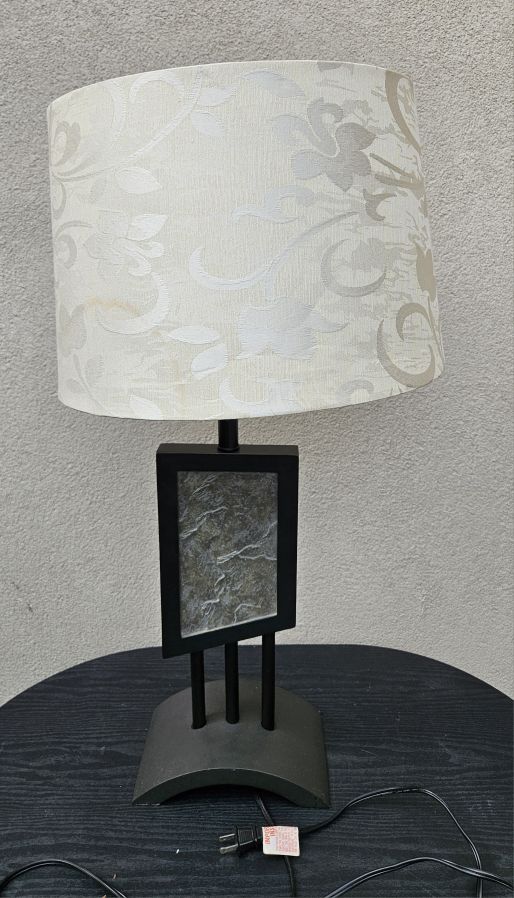 Table Lamp with Floral Shade