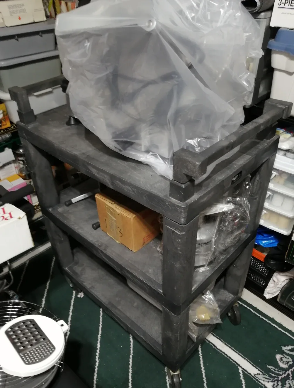 Vollrath 97112 Utility Cart - 3 Shelf image indicator(3)